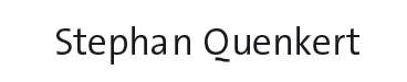 Stephan Quenkert